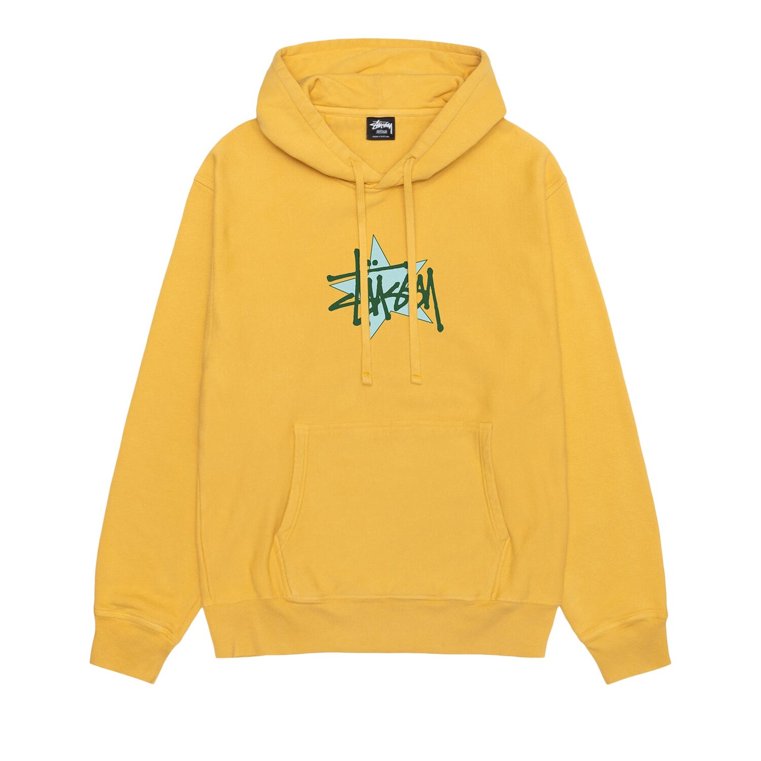 

Толстовка Stussy Star пигментного цвета Мед, Желтый, Толстовка Stussy Star пигментного цвета Мед