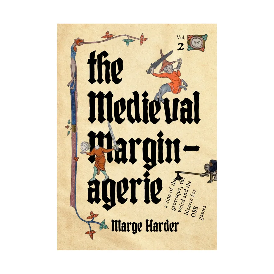 

Medieval Margin-agerie Vol. 2, Role Playing Games Adventures & Supplements (All Rolled Up), мягкая обложка