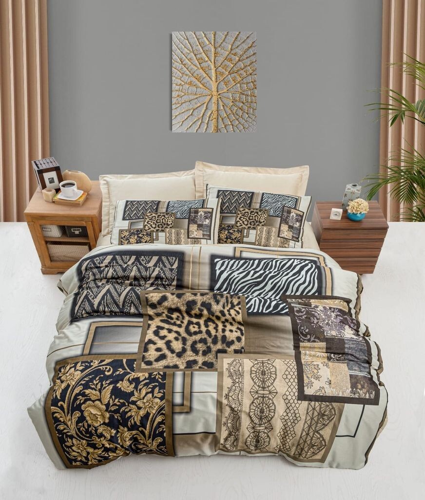 

L'Essentiel Linge de Maison, 474, Комплект пододеяльников Super King Size (ЕС) (IT), коричневый, 100 % ПОЛИЭСТЕР МИКРОСАТИН, 260 x 220 см
