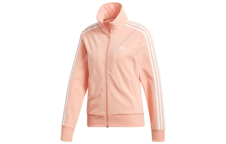 Куртка женская оранжево-розовая Adidas Originals — фото 2