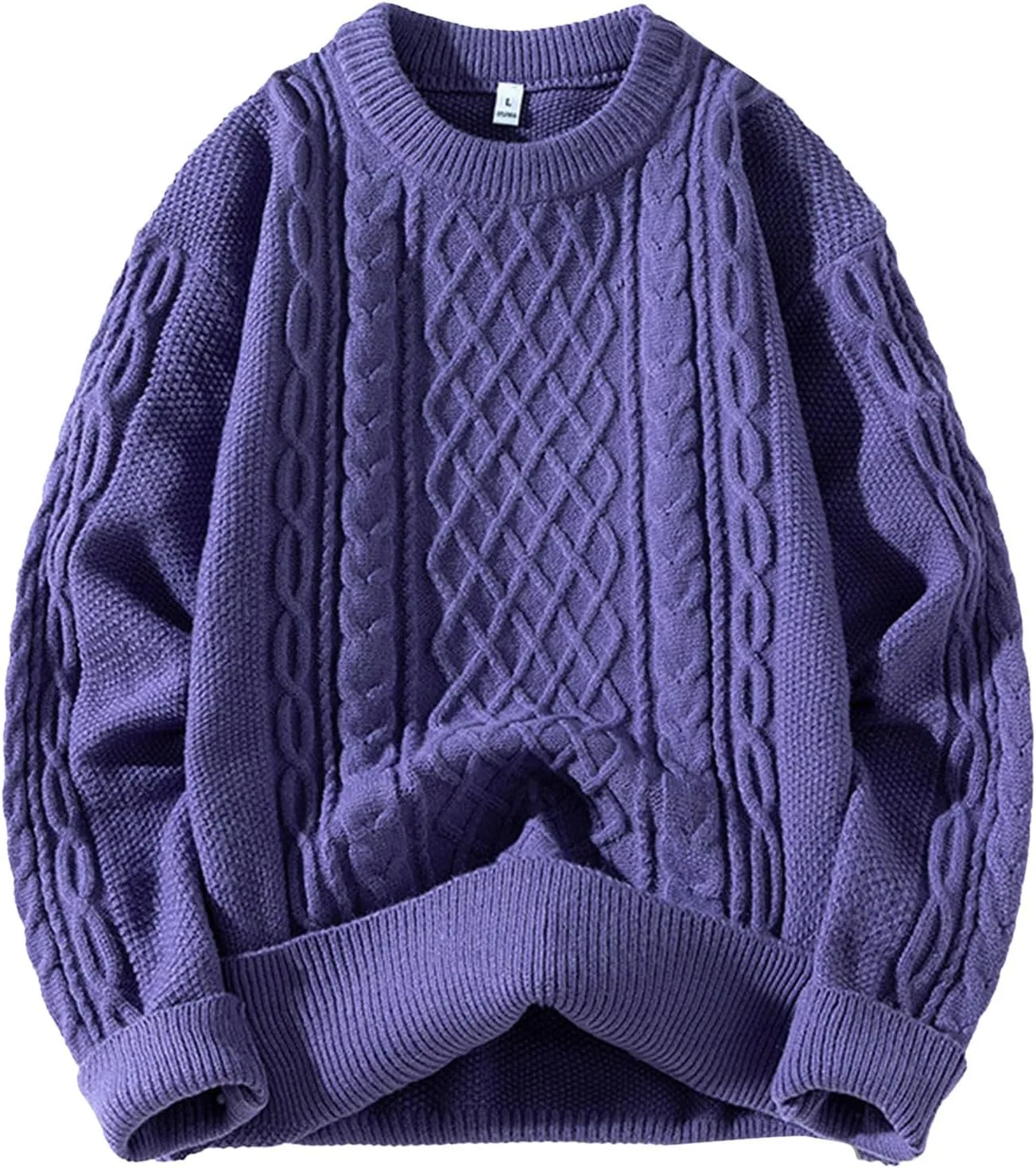 

Свитер-пуловер мужской Oversized Knit с длинным рукавом Rtdyvyuhb