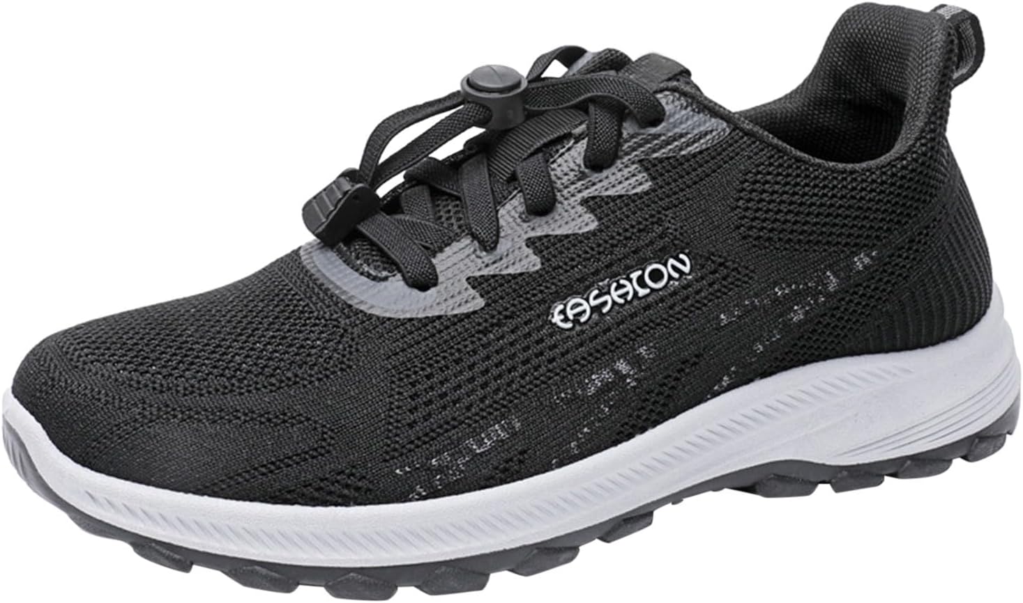 

Мужские слипоны для ходьбы, беговые удобные теннисные кроссовки, дышащие, противоскользящие, спортивные для тренажерного зала, модные кроссовки Generic, черный