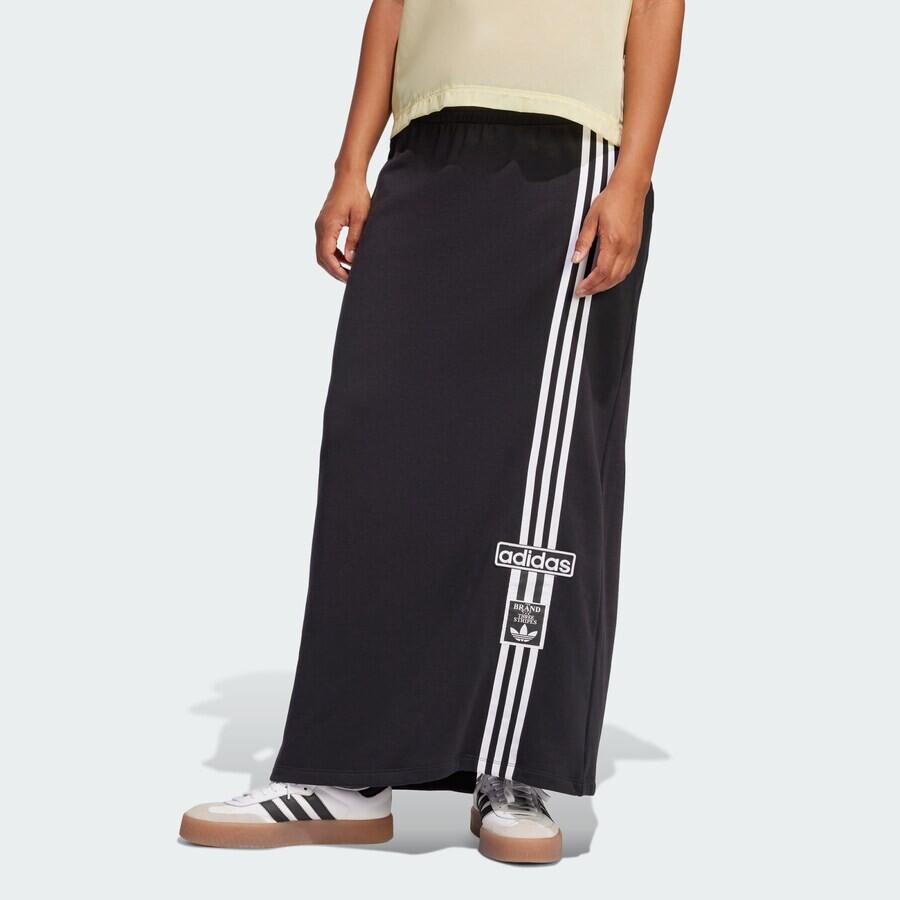Юбка макси ADIDAS ORIGINALS Skirt Adibreak, черный — фото 2