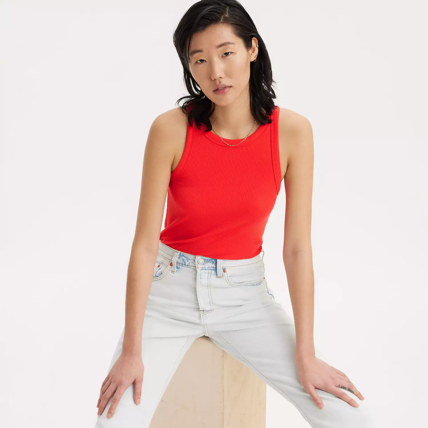 

Топ мечты Levi's, цвет High Red