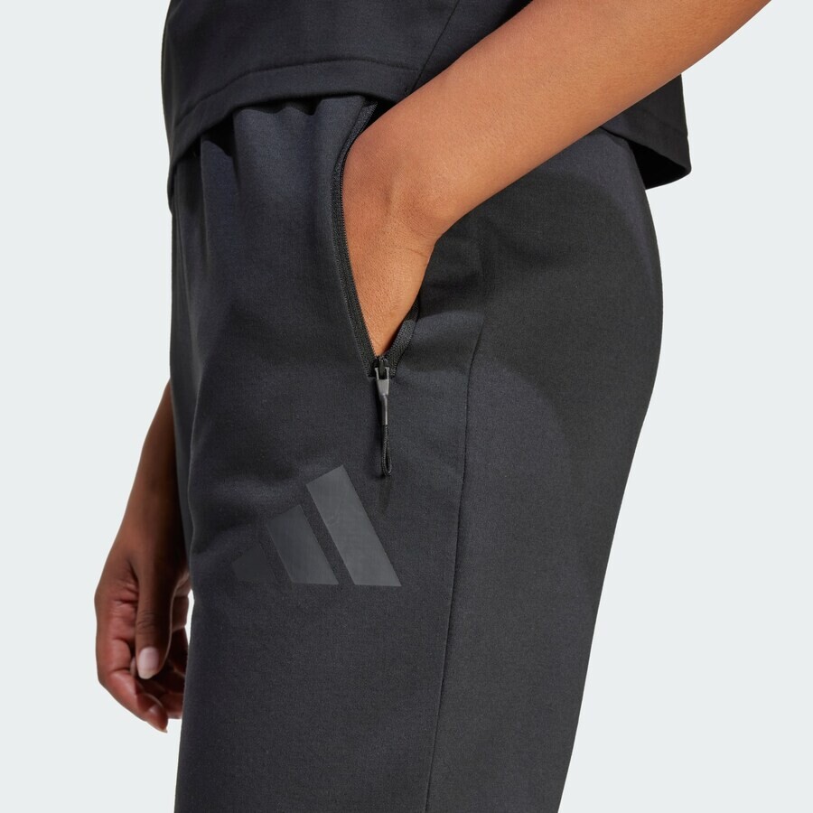 Спортивные брюки ADIDAS SPORTSWEAR Tapered Workout Pants Z.N.E., черный — фото 4