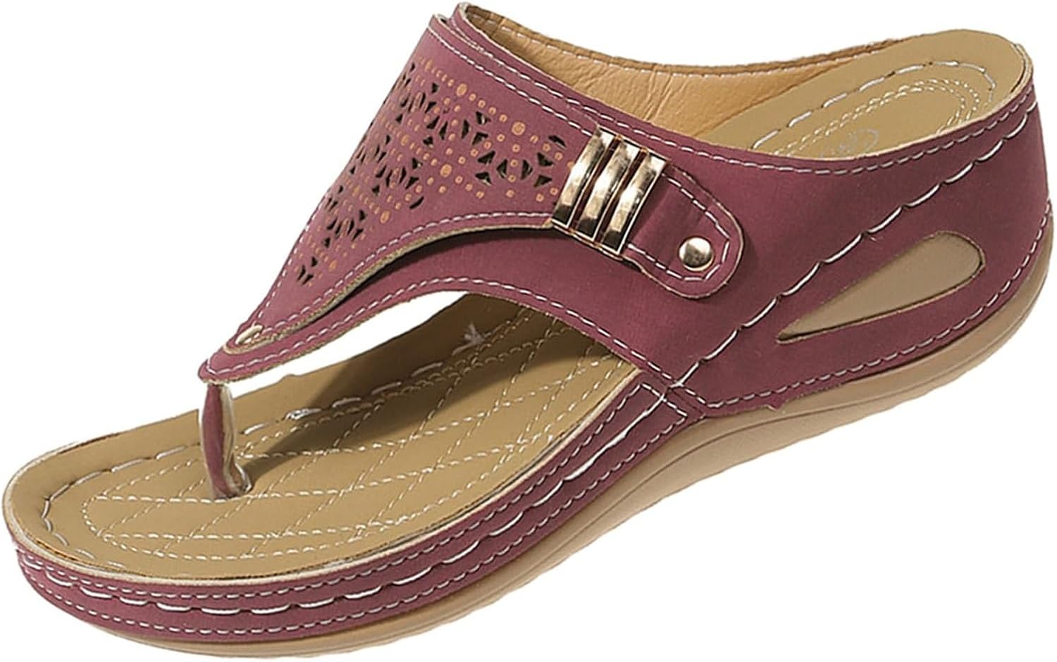 

Женские ортопедические сандалии Canbebig, красный