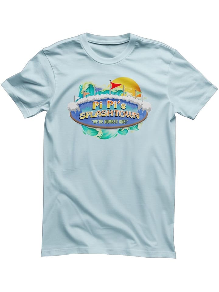 

Футболка Pi Pi's Splashtown T-Shirt синего цвета South Park, Синий, Футболка Pi Pi's Splashtown T-Shirt синего цвета South Park