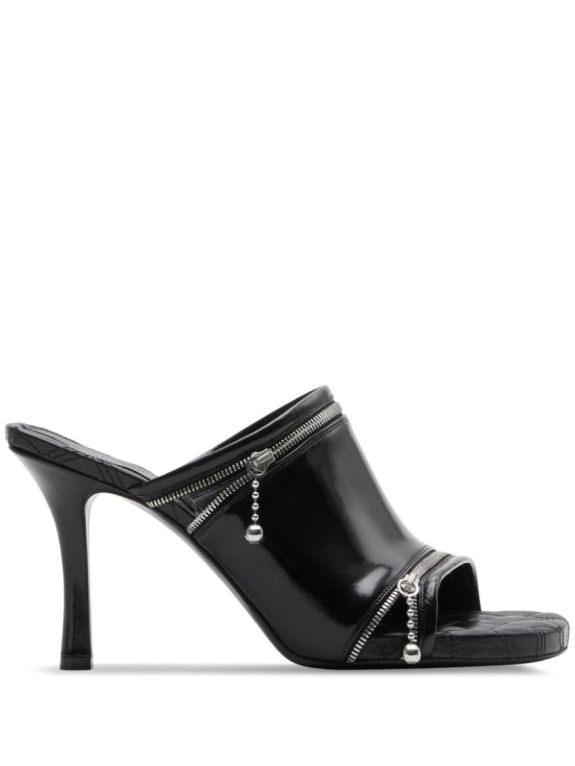 

Burberry мюли Peep 85, черный