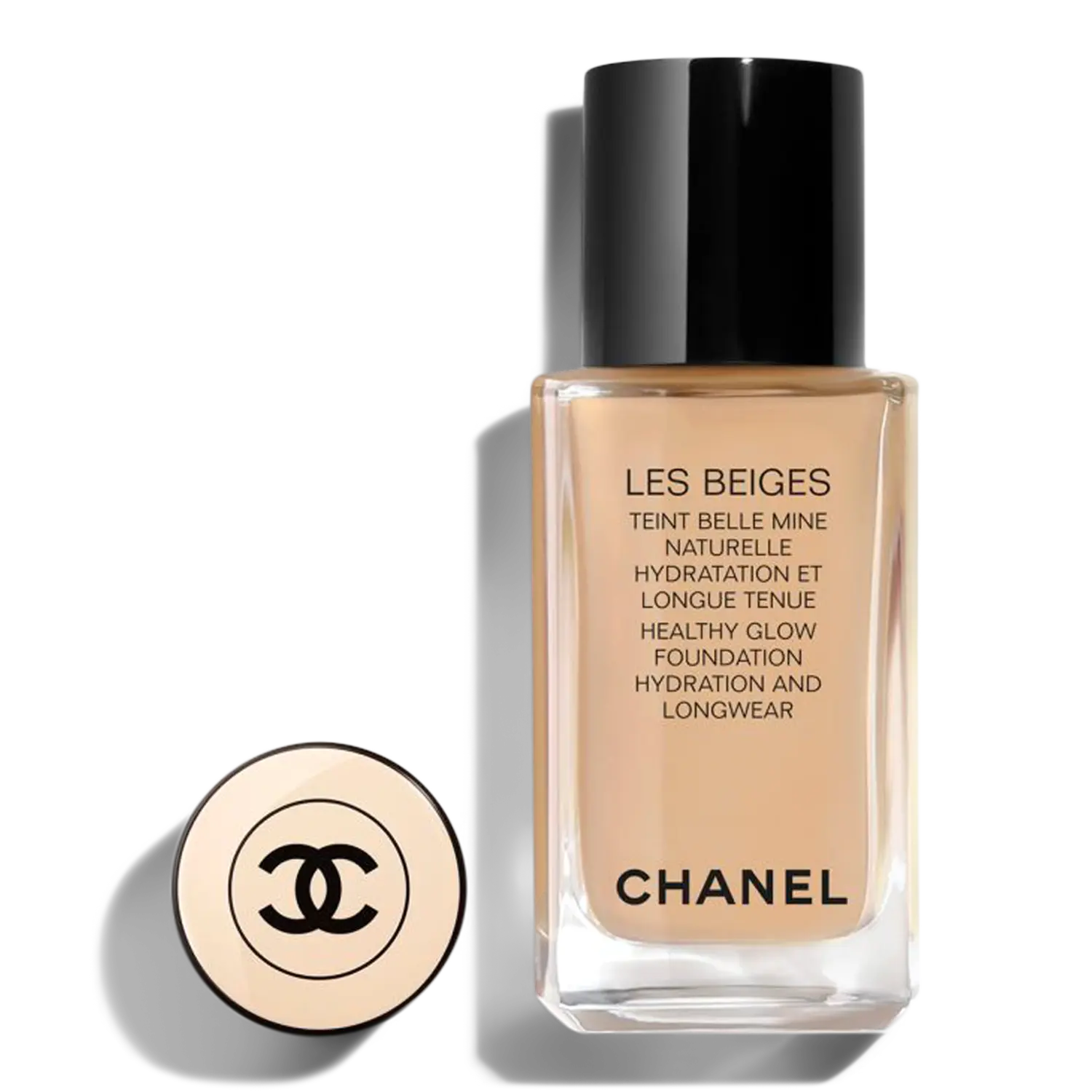 

Увлажняющая и стойкая тональная основа LES BEIGES Healthy Glow Foundation CHANEL, BD41 (intense medium shade, golden undertone)