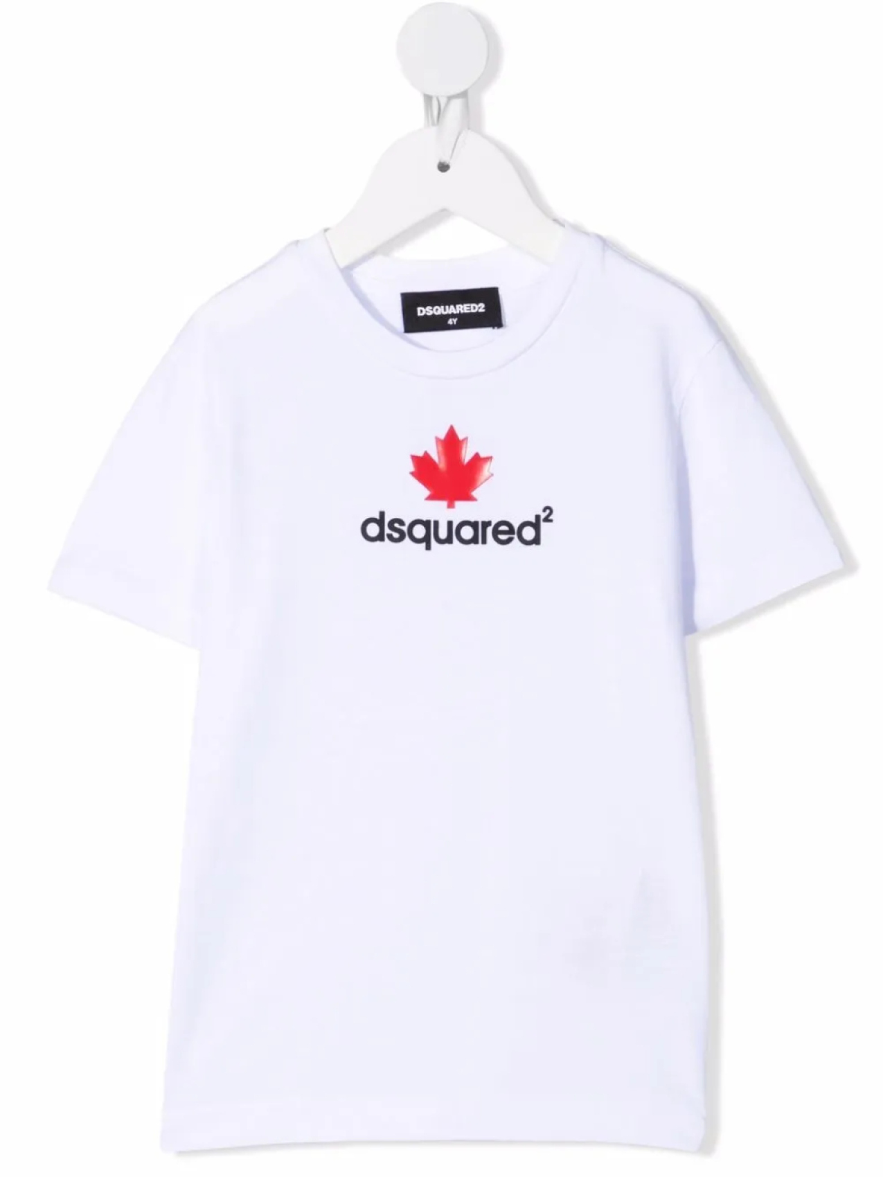 

DSQUARED2 KIDS футболка с логотипом, белый