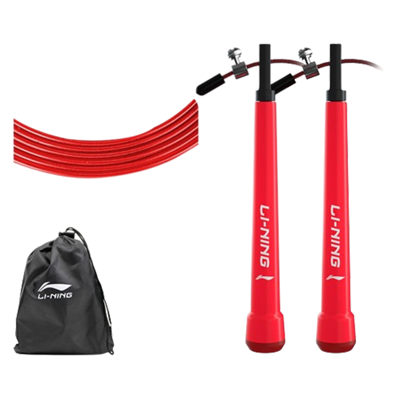 

LINING Фитнес-тренинг неучтенная скакалка Fitness Crowd стальной трос PPT контроллер 3м красный