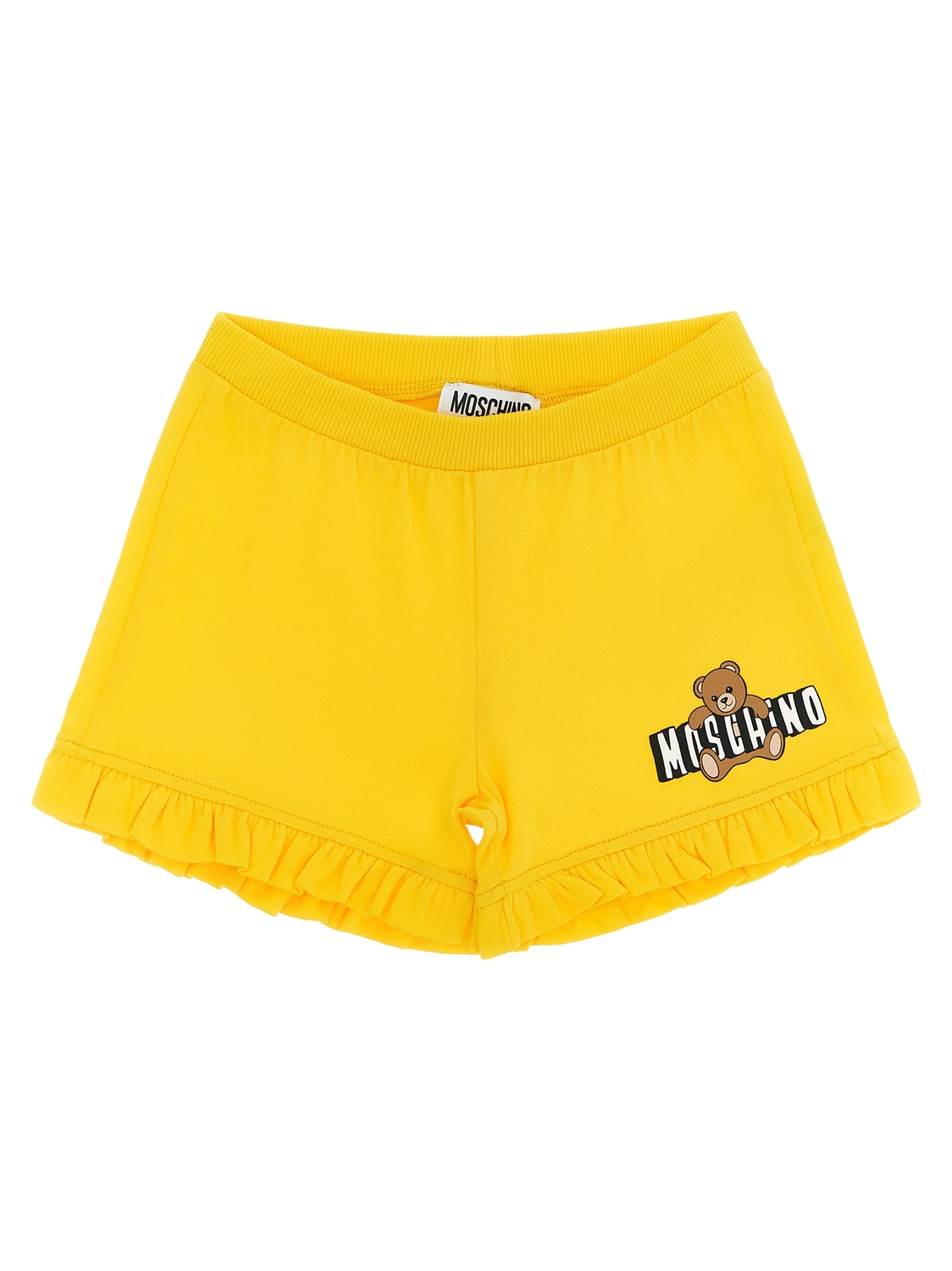 Футболка и шорты «Медвежонок Moschino» MOSCHINO BABY, желтый — фото 2