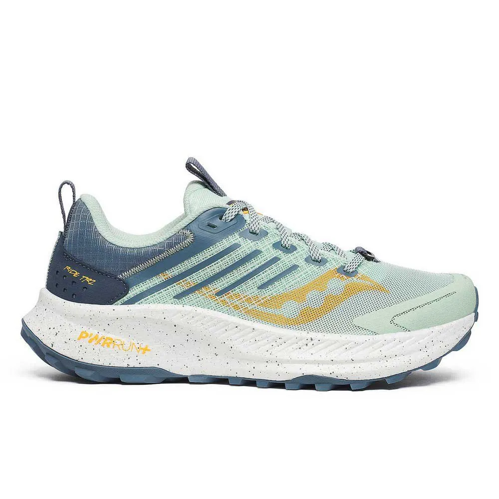 

Походные беговые кроссовки Saucony Ride TR2, зеленый/синий