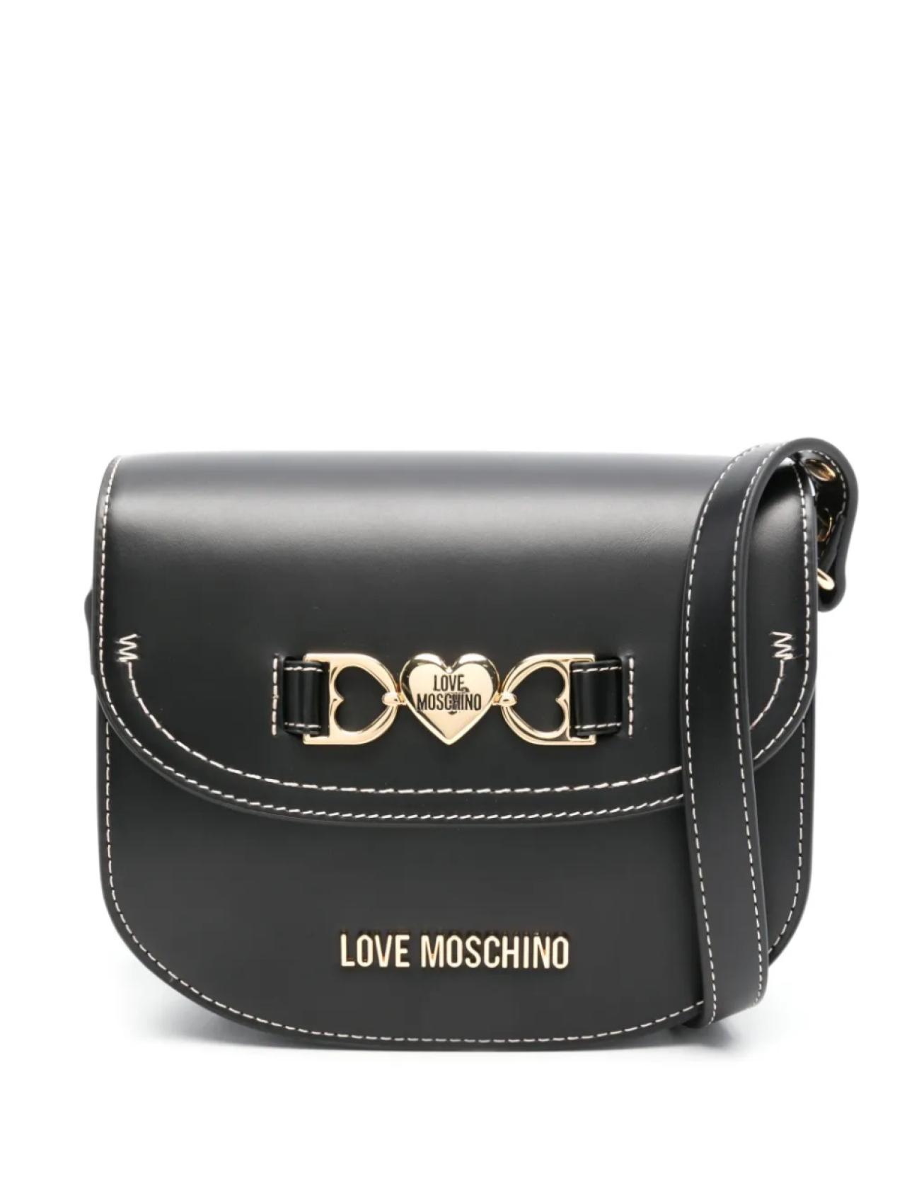 

Love Moschino сумка через плечо Love Chain, черный