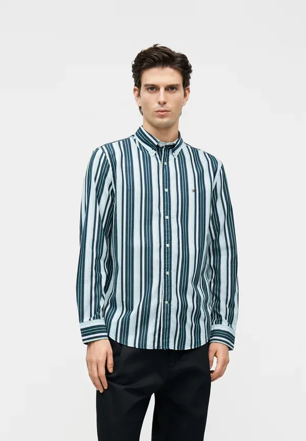 Рубашка с сезонным принтом Tommy Hilfiger, скошенная трава