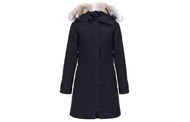 Пуховик Lorette Series для женщин Canada Goose, темно-синий — фото 2