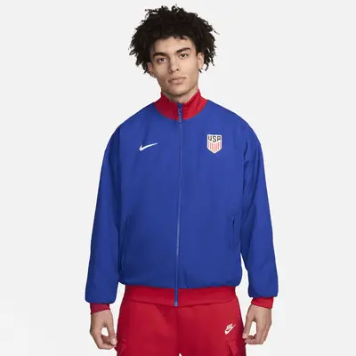 

Куртка Nike USMNT Strike, цвет Old Royal/Sport Red/White