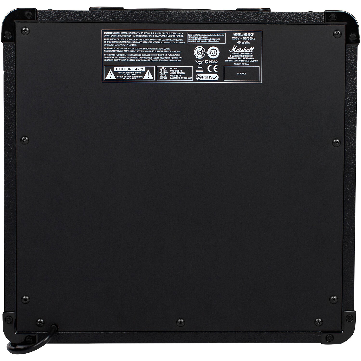 

Гитарный комбоусилитель Marshall MG15GFX 15 Вт 1x8