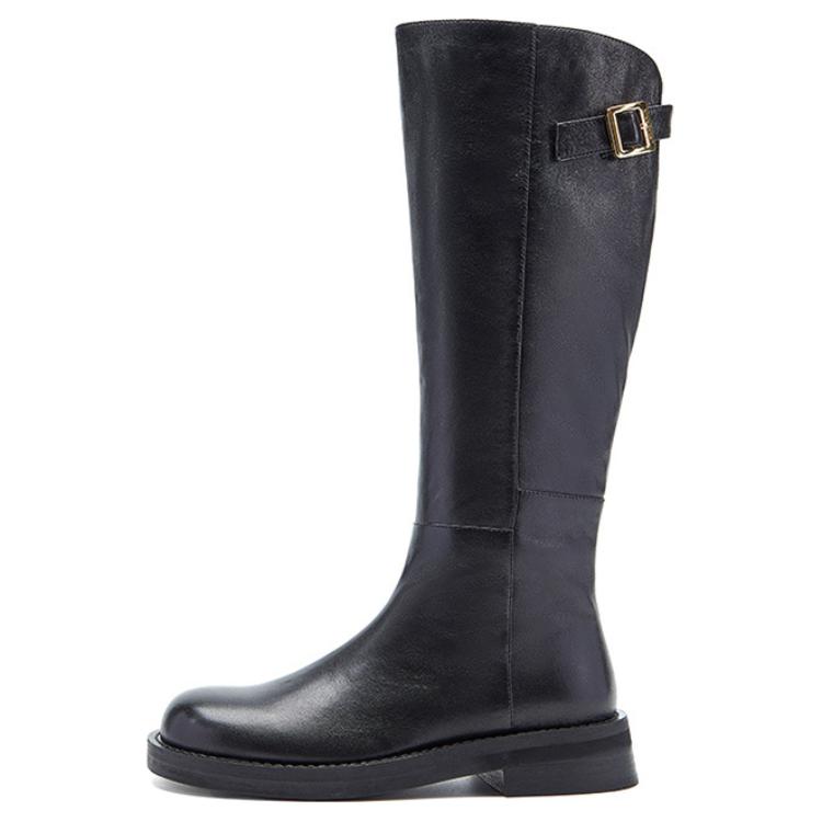 Сапоги женские черные 4,5 см NINE WEST, Black