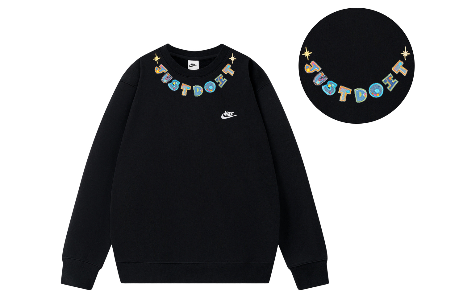 

Nike Свитшот унисекс черный