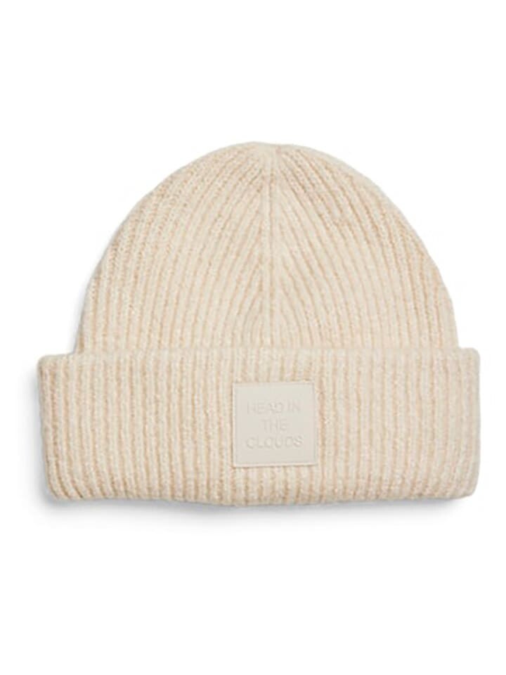 

Шапка Pieces Beanie, кремовый