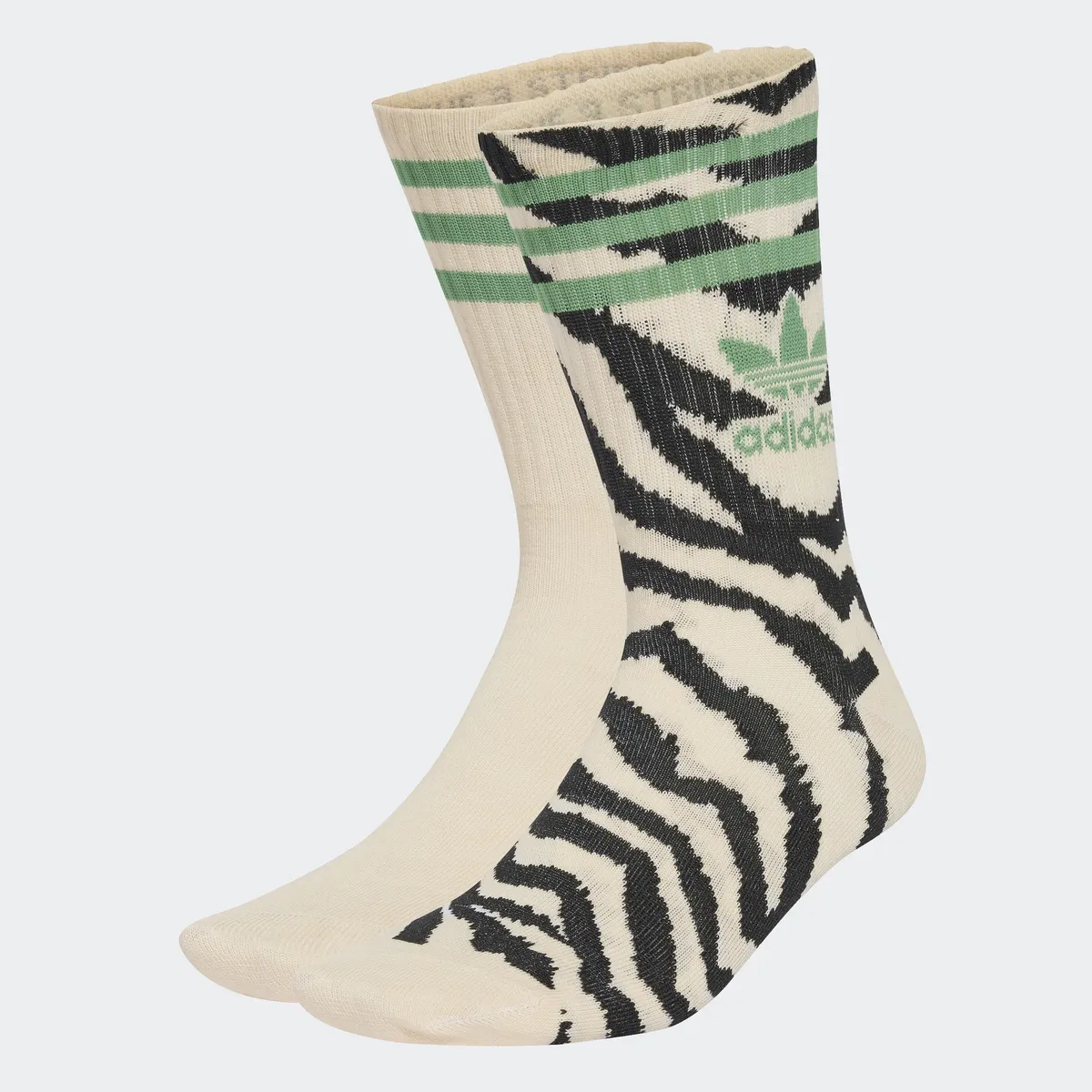 

Спортивные носки Adidas Originals "FARM CREW 2PP", цвет Crystal Sand / Black