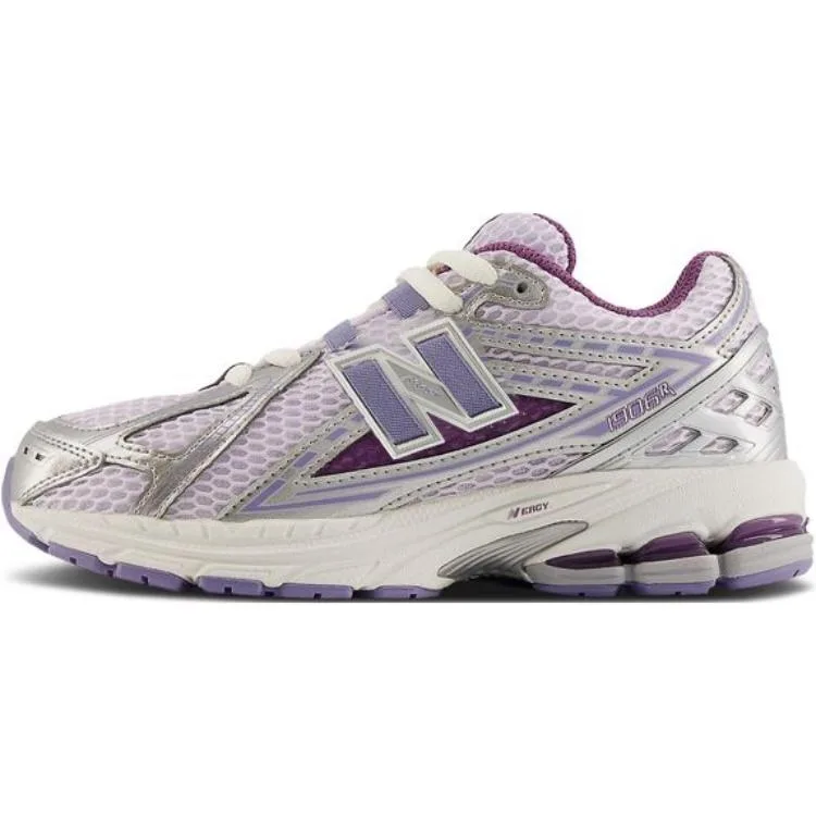 New Balance NB 1906R противоскользящие износостойкие низкие кроссовки для подростков Silver Purple