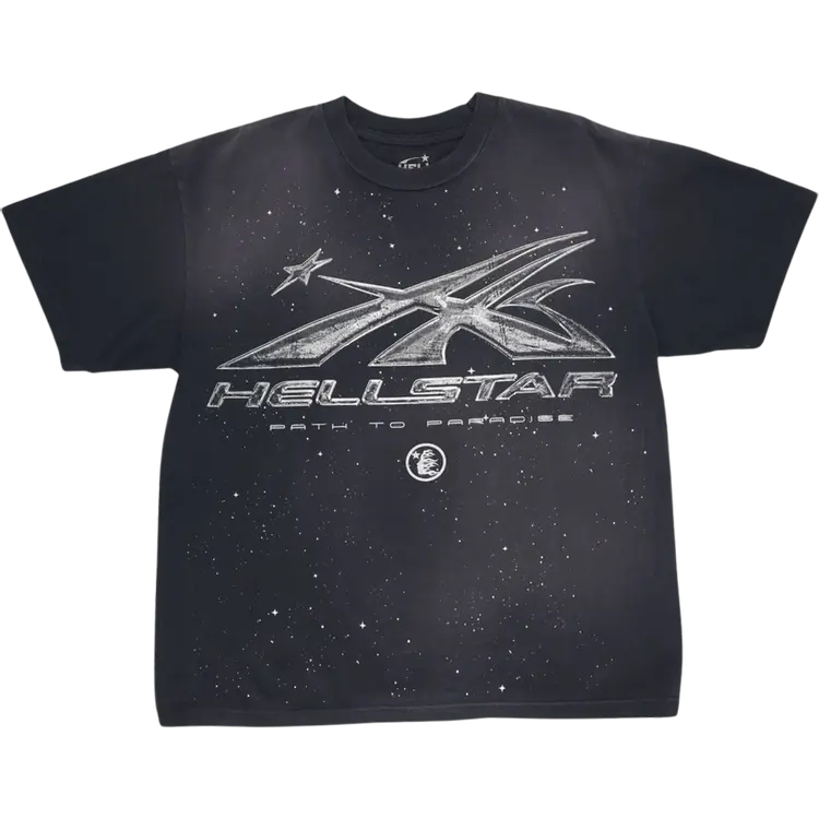 

Футболка Hellstar Chrome 'Black', черный