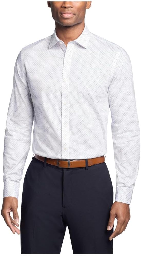 

Мужская рубашка Tommy Hilfiger Regular Fit на пуговицах, White Multi