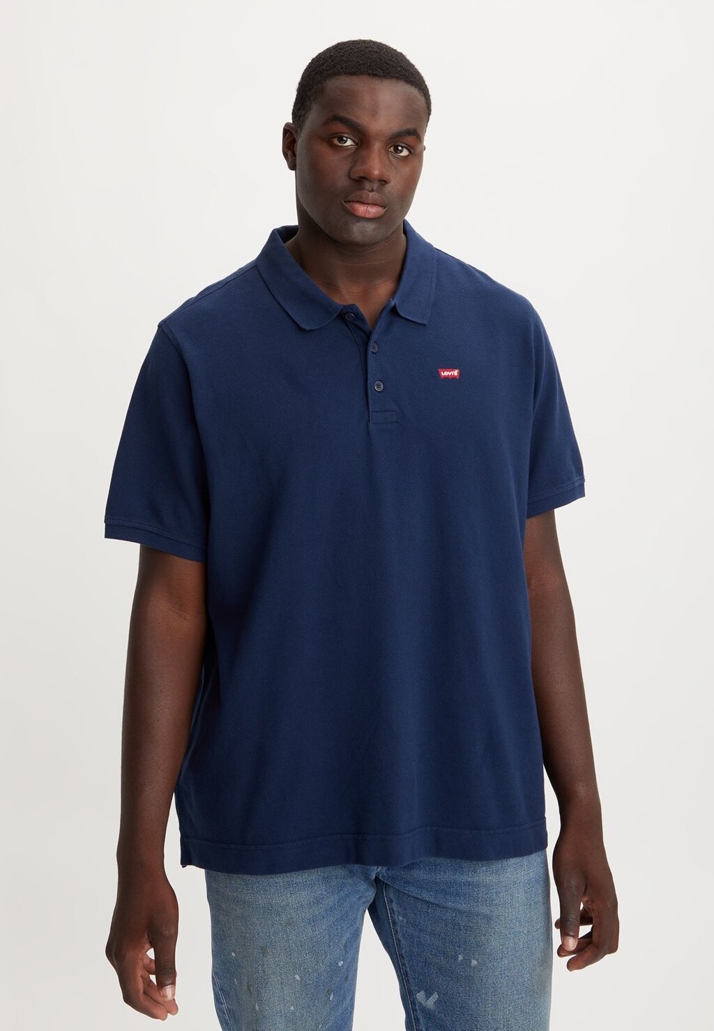 

Поло Levi's, платье синего цвета, Синий, Поло Levi's, платье синего цвета