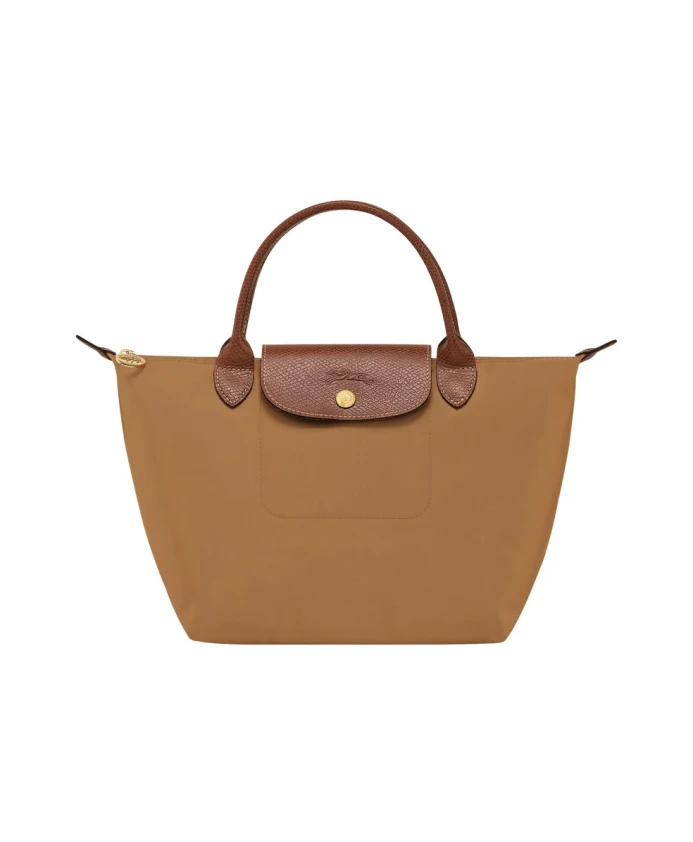 

Оригинальная складная сумка-тоут с верхней ручкой. Longchamp, коричневый