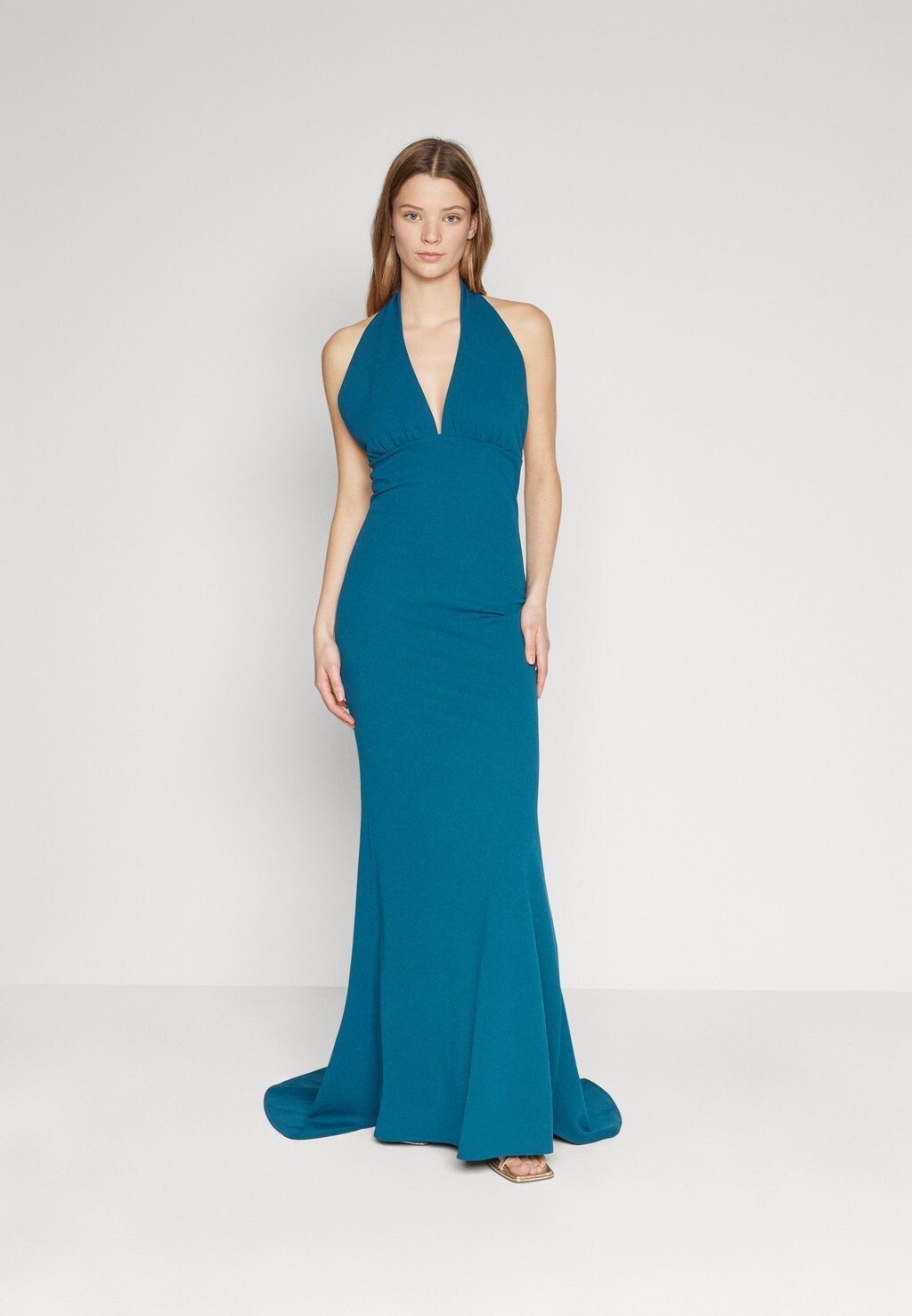 

Вечернее платье Manila Cut Out Maxi WAL G., цвет dark teal blue