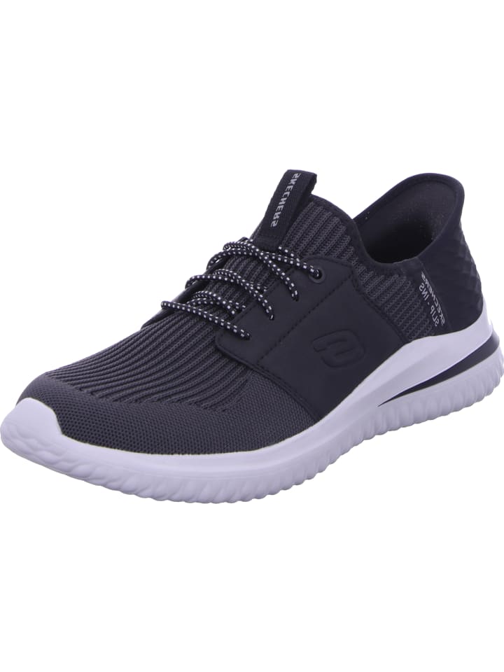 

Кроссовки на шнуровке Skechers, черный