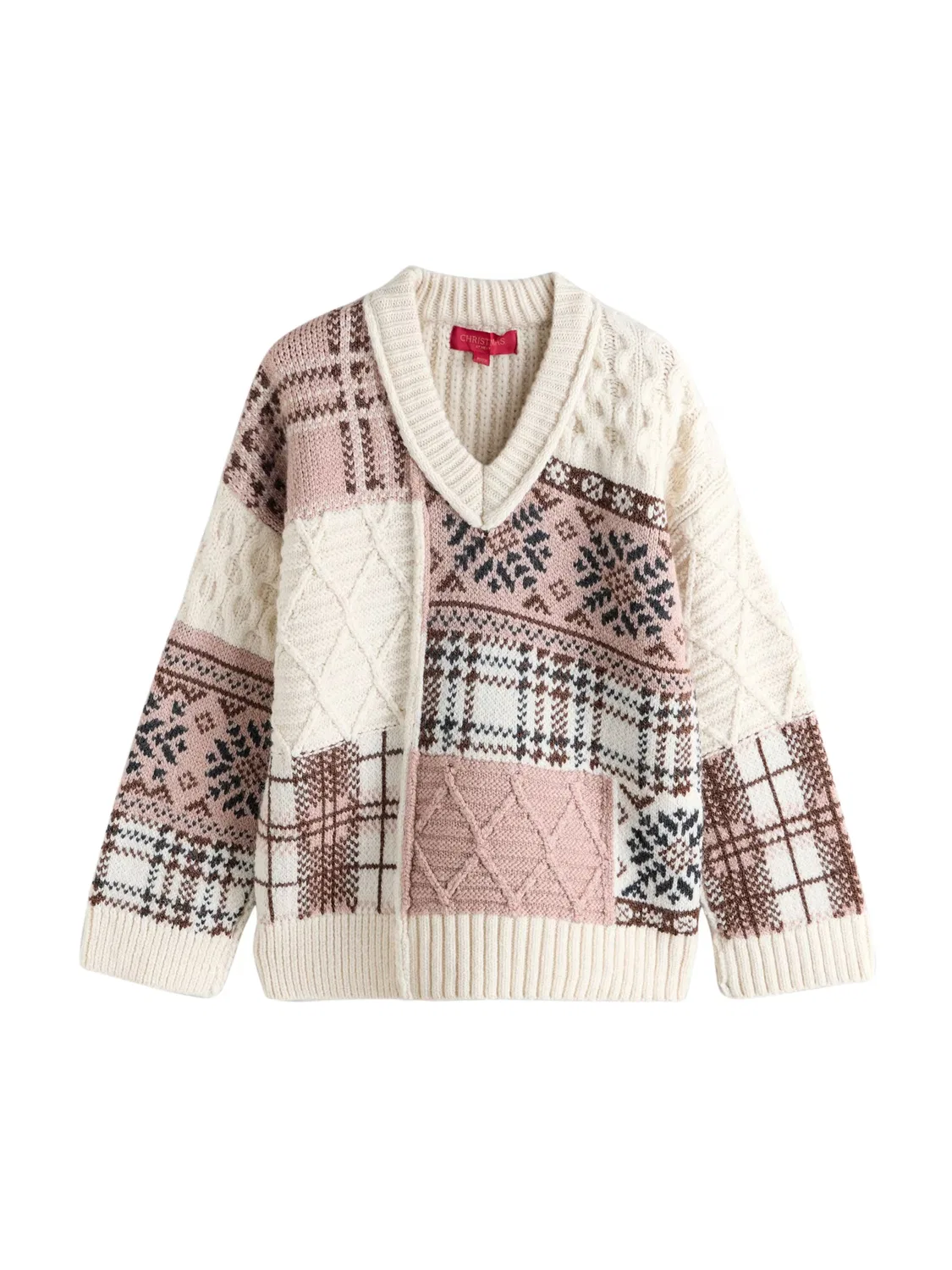 Свитер Next, Nude/Ecru