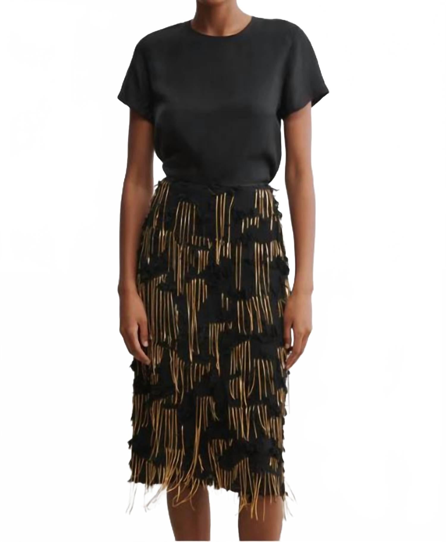 

Юбка Ayva в черном цвете RACHEL COMEY