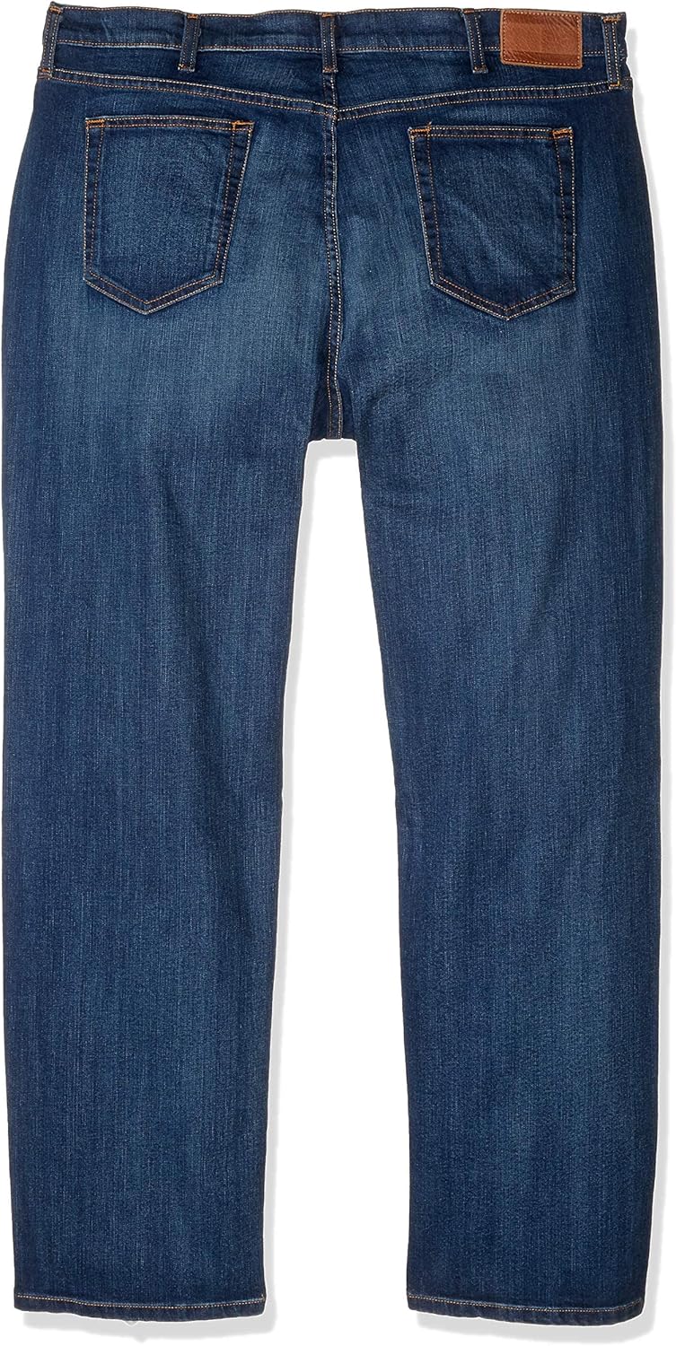 Мужские джинсы Tommy Hilfiger THD свободного кроя, Dark Wash — фото 2