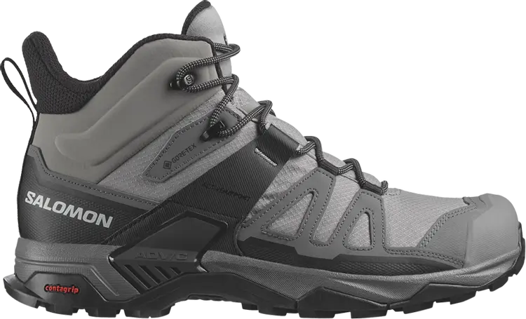 

Кроссовки X Ultra 4 Mid GORE-TEX 'Sharkskin Black', серый