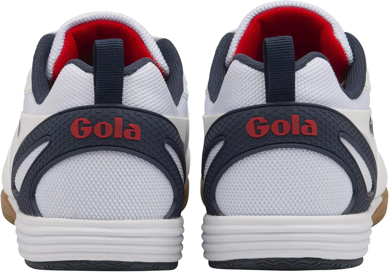 Мужские кроссовки Gola Echo Tx для игры в помещении, White Navy Red — фото 2