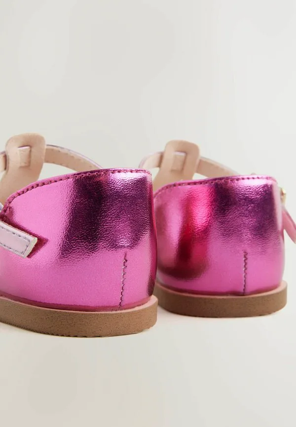 Сандалии с широкой колодкой для особых случаев, детская обувь Next, Rainbow Metallic — фото 4