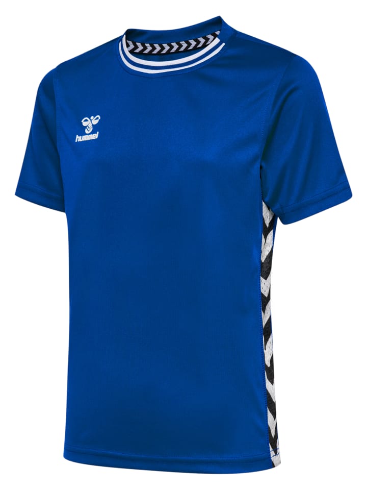 Hummel Детская футболка Playful Ss в цвете TRUE BLUE — фото 4