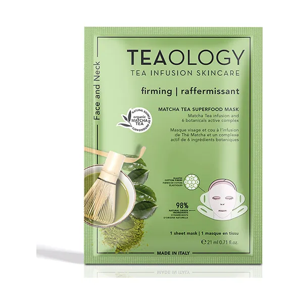 

Укрепляющая маска с чаем матча Tea Infusion Skincare Teaology, 21 ml