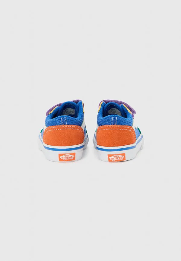 Классические скейтбордистские кроссовки унисекс Vans, Blue/Multi-Coloured — фото 3