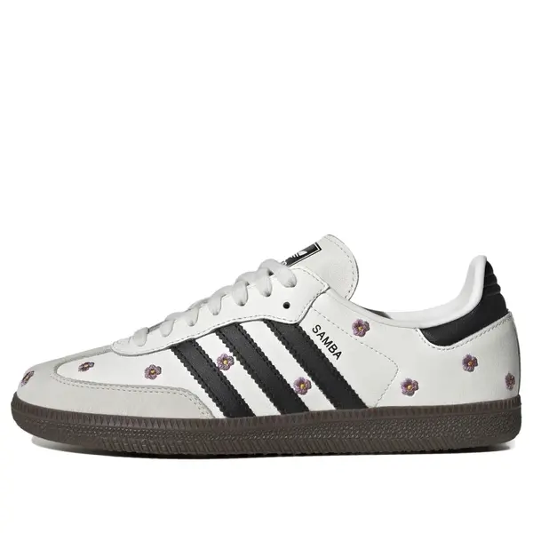 Кроссовки с цветами Adidas, белый