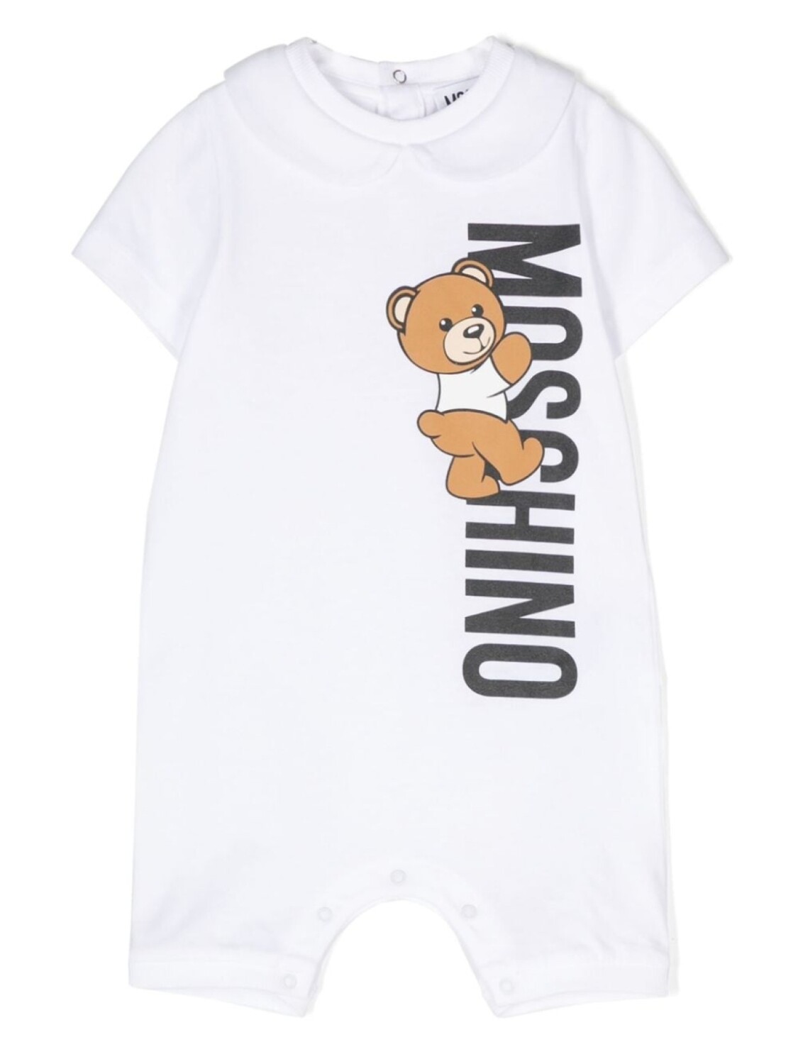 

Moschino Kids ромпер с логотипом, белый