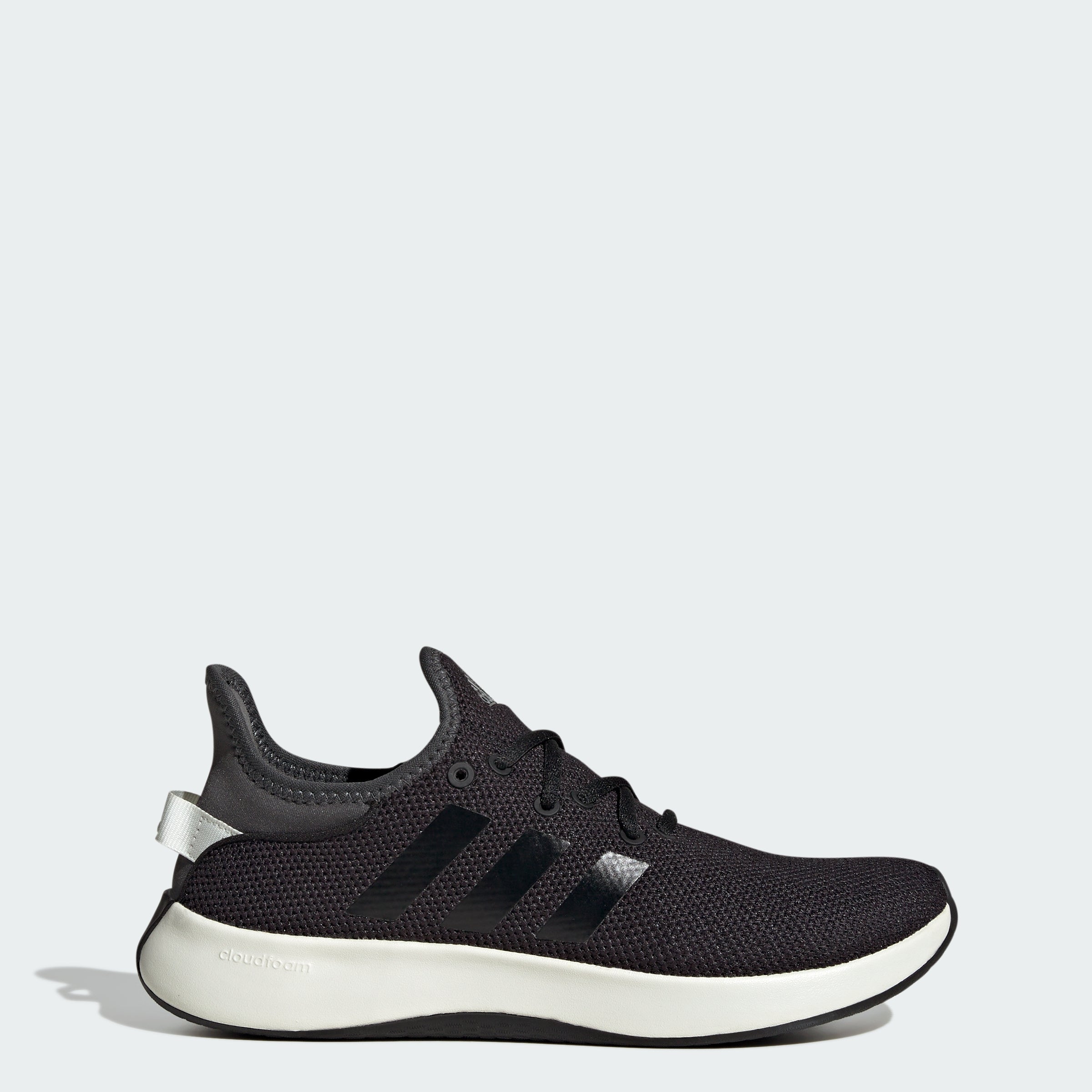 Женские кроссовки Adidas Cloudfoam Pure, черный/серый