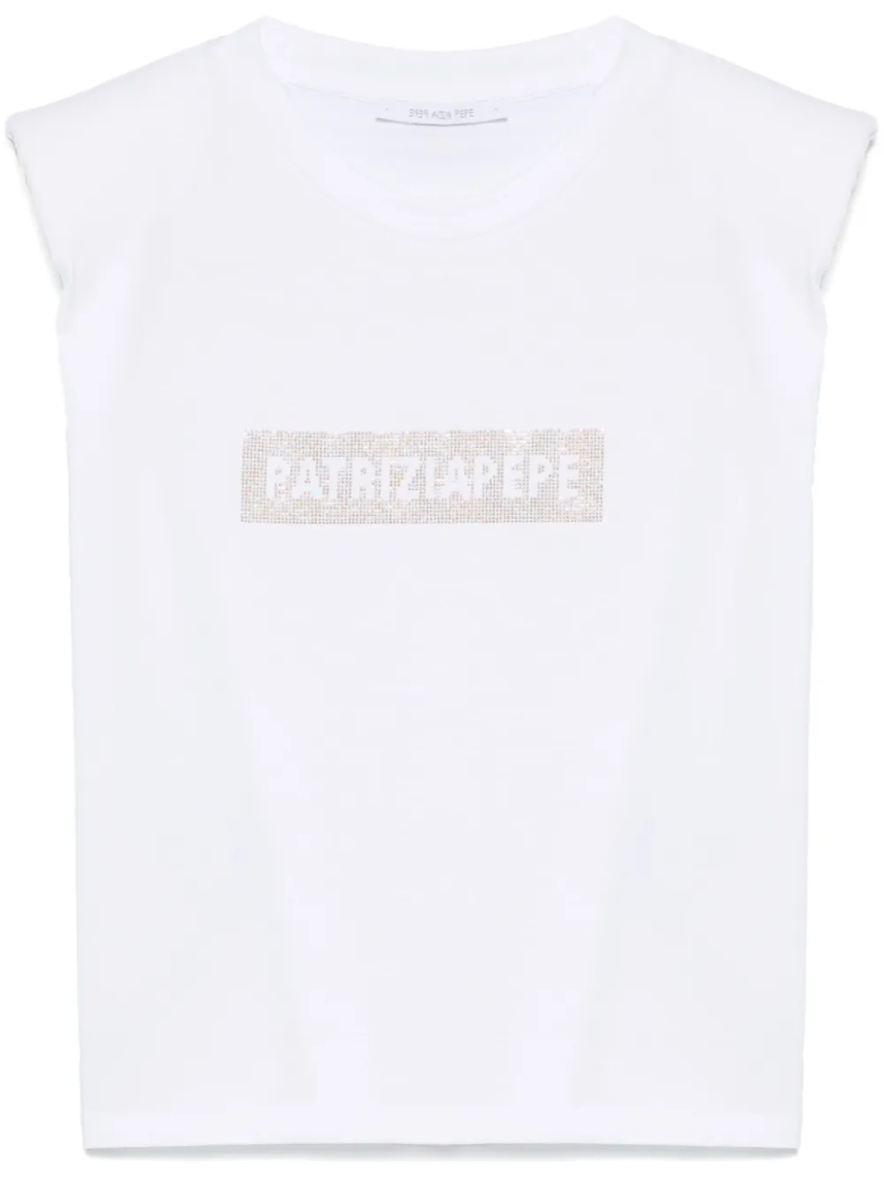 

Топ с логотипом Patrizia Pepe, белый