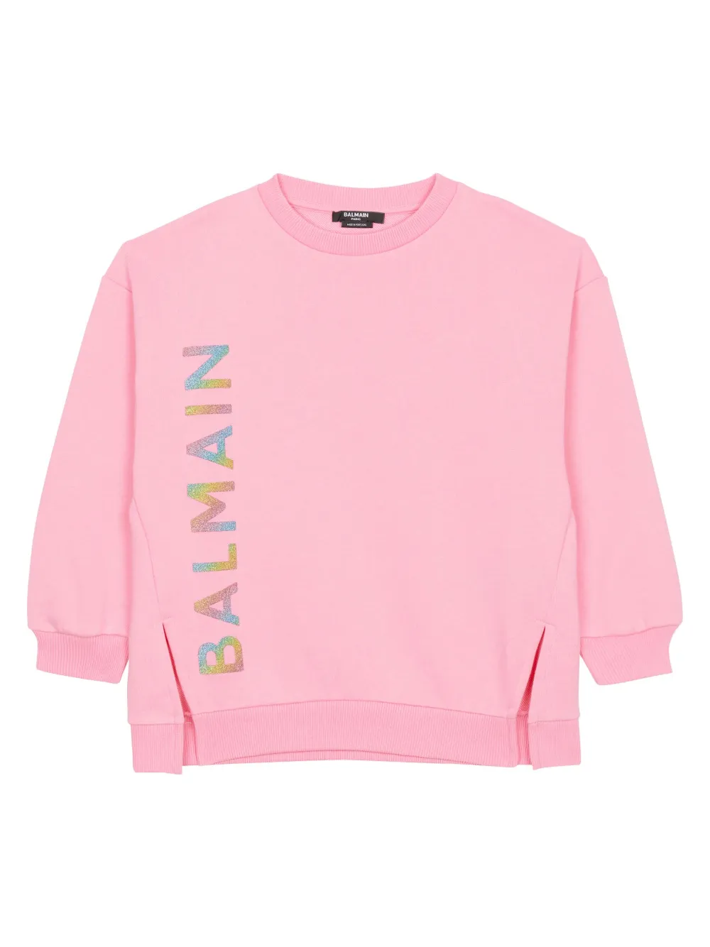

Толстовка с логотипом Balmain Kids, розовый