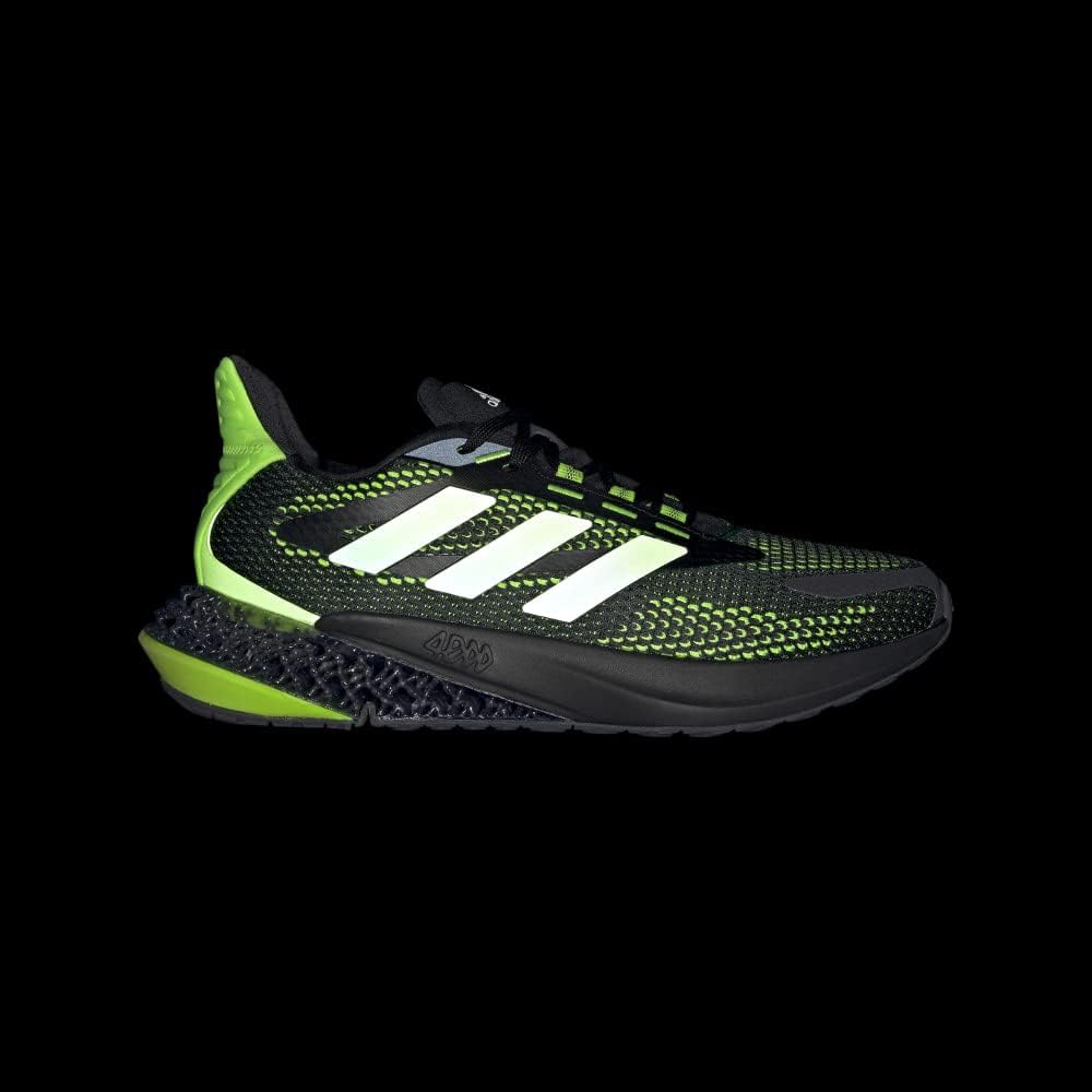 Кроссовки Adidas Men's 4DFWD 2, черный/зеленый — фото 3