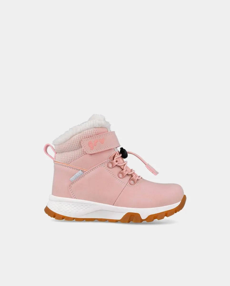 

Водонепроницаемые детские ботинки для девочки розового цвета Garvalín