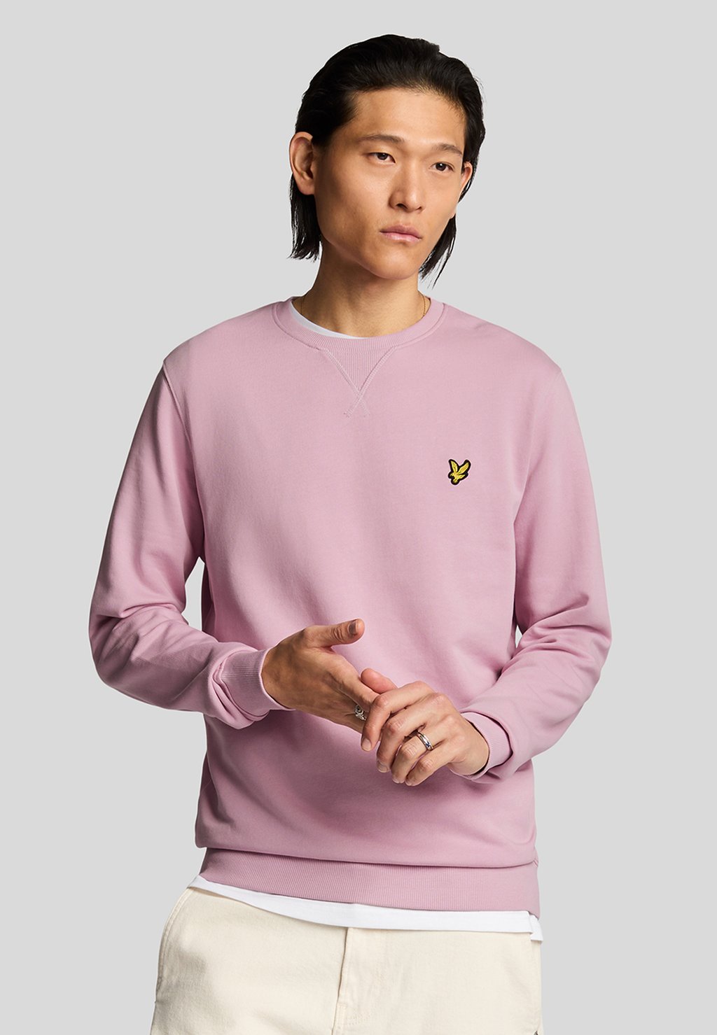 

Толстовка CREW NECK Lyle & Scott, фуксия